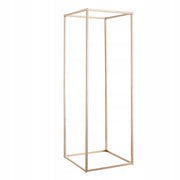VEVOR 10 PCS Wedding Flower Stand 280x280x800 MM Gold Sturdy