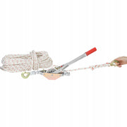 VEVOR MANUAL WINCH 0.75T 30.48M POLYESTER ROPE STRONG AND SOLID