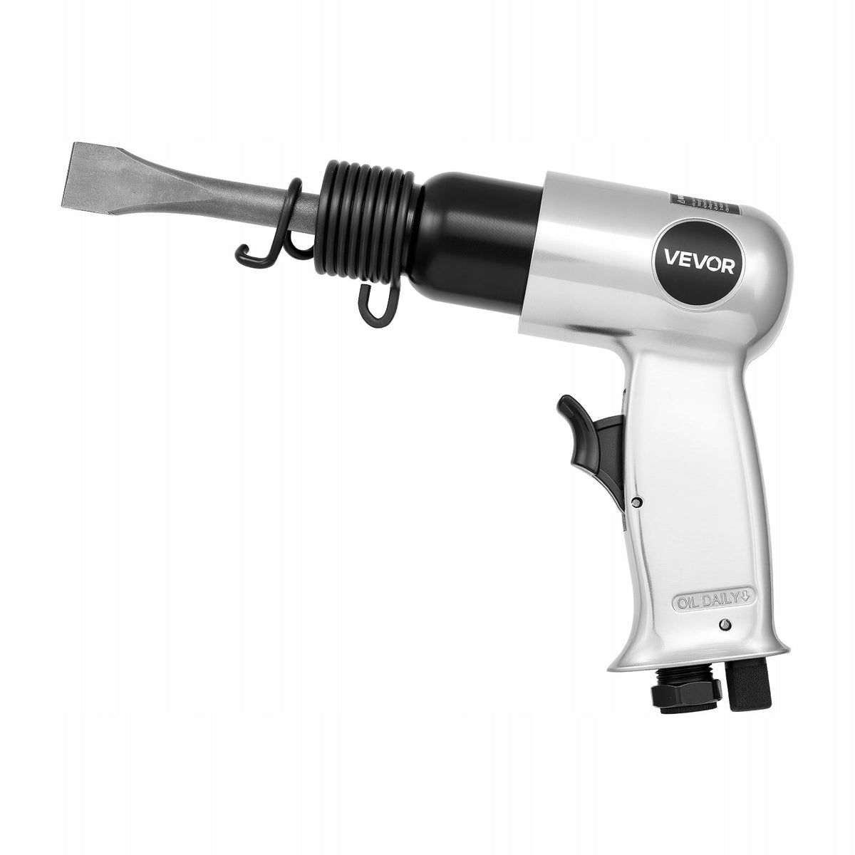 PNEUMATIC HAMMER VEVOR 4500 BPM 40MM STROKE 4 CHISELS ROBUST AND LIGHTWEIGHT