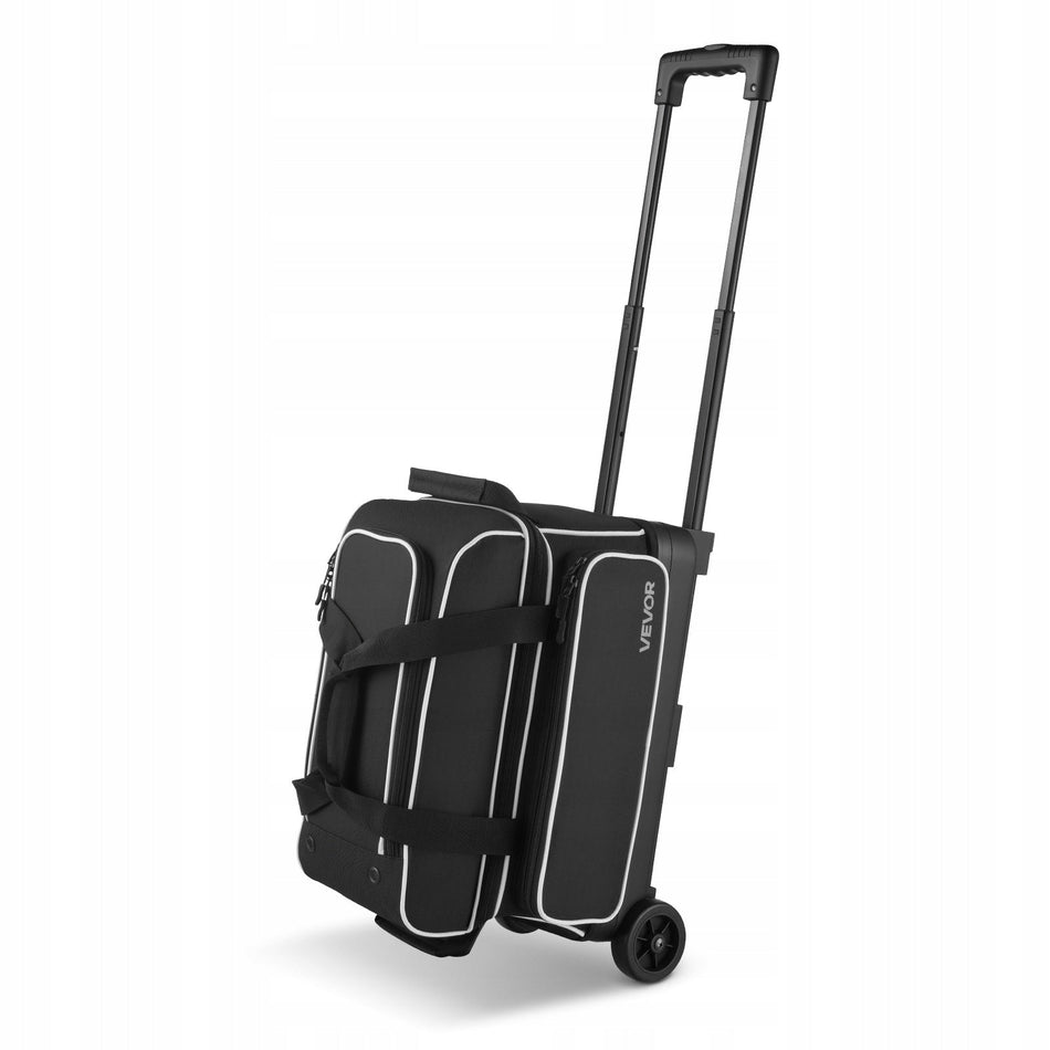 VEVOR PROFESSIONAL 2-BALL ROLLER BOWLING BAG