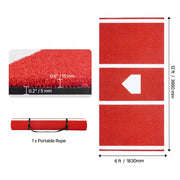 VEVOR BASEBALL TRAINING MAT 366X183CM NON-SLIP PORTABLE