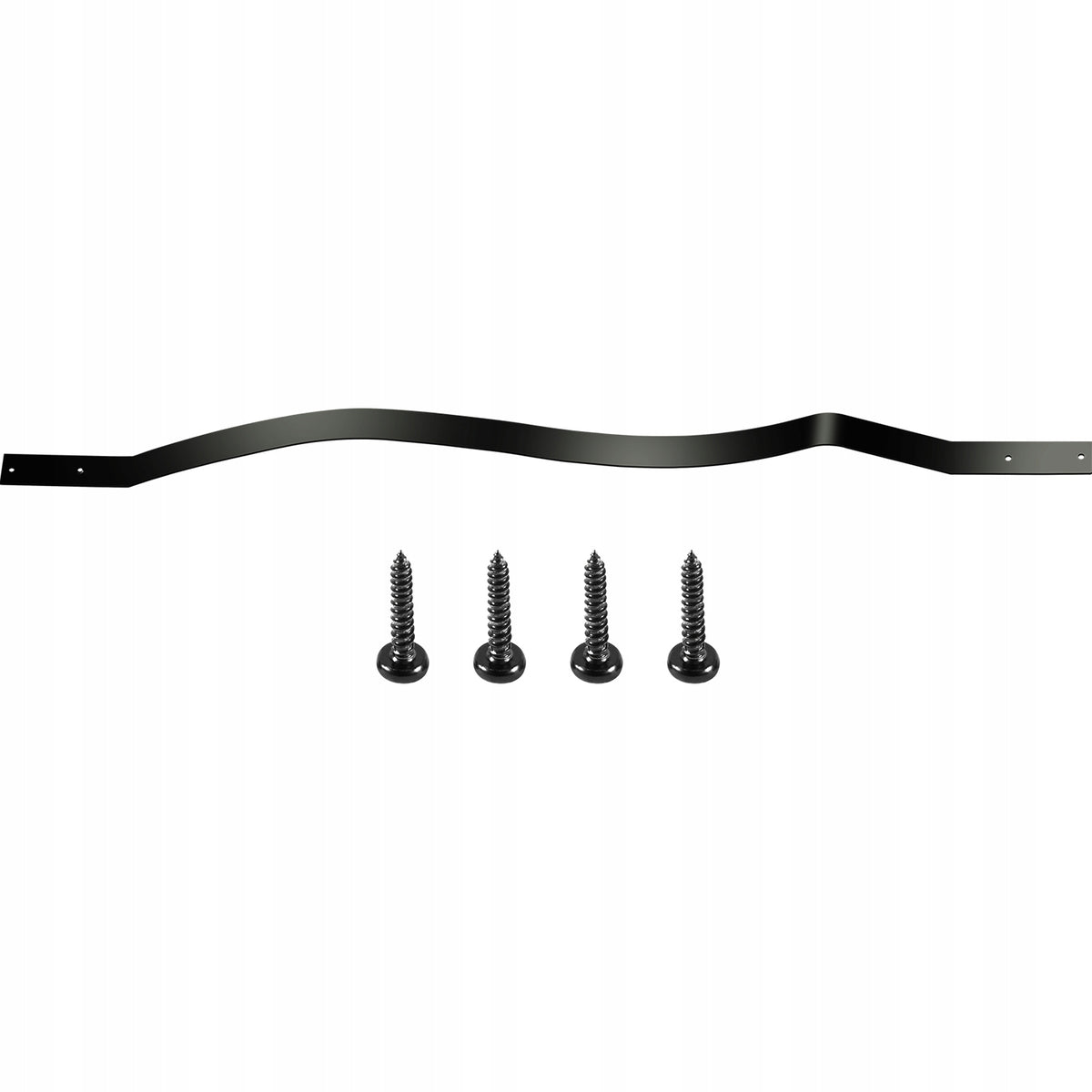VEVOR TERRACE BALUSTERS 51 PIECES METAL BALUSTERS BLACK STRONG 82CM