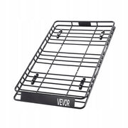 VEVOR HEAVY-DUTY ROOF BASKET 1625X990X105MM WITH WATERPROOF BAG AND NET