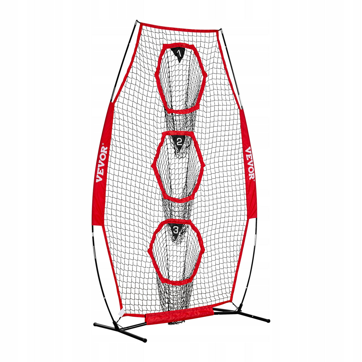 VEVOR FOOTBALL KICKING NET 168X77X245CM PROFESSIONAL