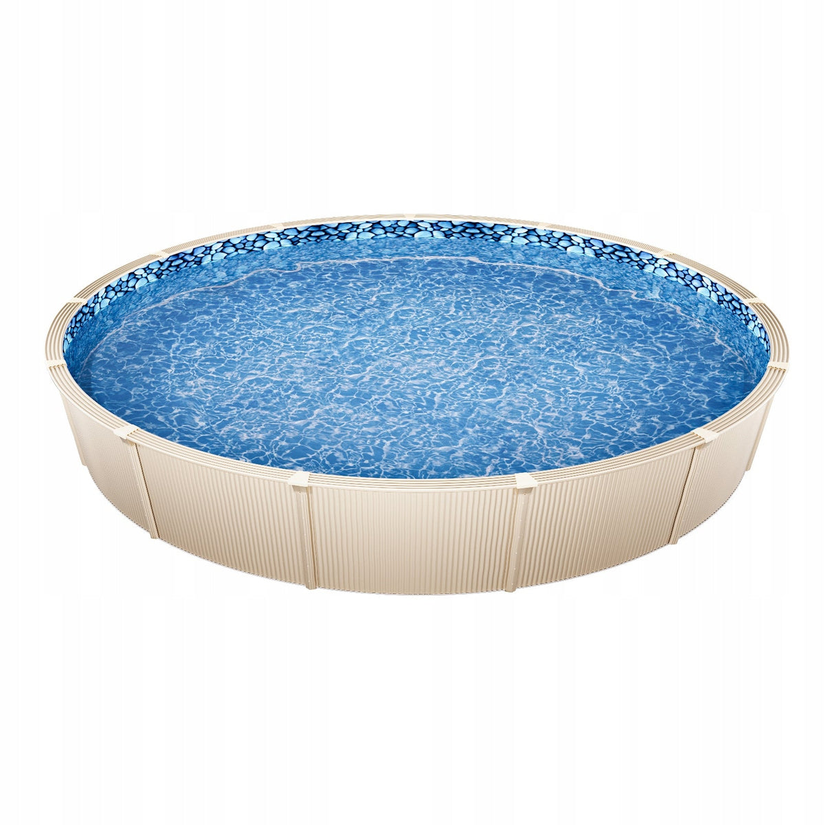 PROFESSIONAL ROUND VEVOR POOL LINER 640X147CM STRONG VINYL