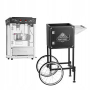 VEVOR 8 OZ 800W PROFESSIONAL POPCORN MACHINE WITH CART BLACK