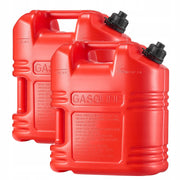 VEVOR 2X19L FUEL CANS WITH SPOUT STRONG LEAKPROOF HDPE
