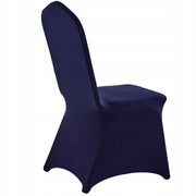 VEVOR 50 PCS NAVY BLUE ELASTIC WASHABLE CHAIR COVERS FOR WEDDINGS