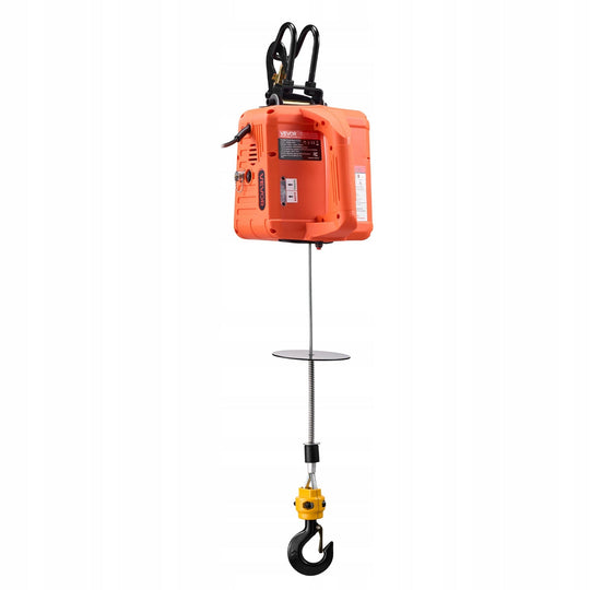 VEVOR ELECTRIC HOIST 500 KG 1500W 3-IN-1 WIRELESS REMOTE