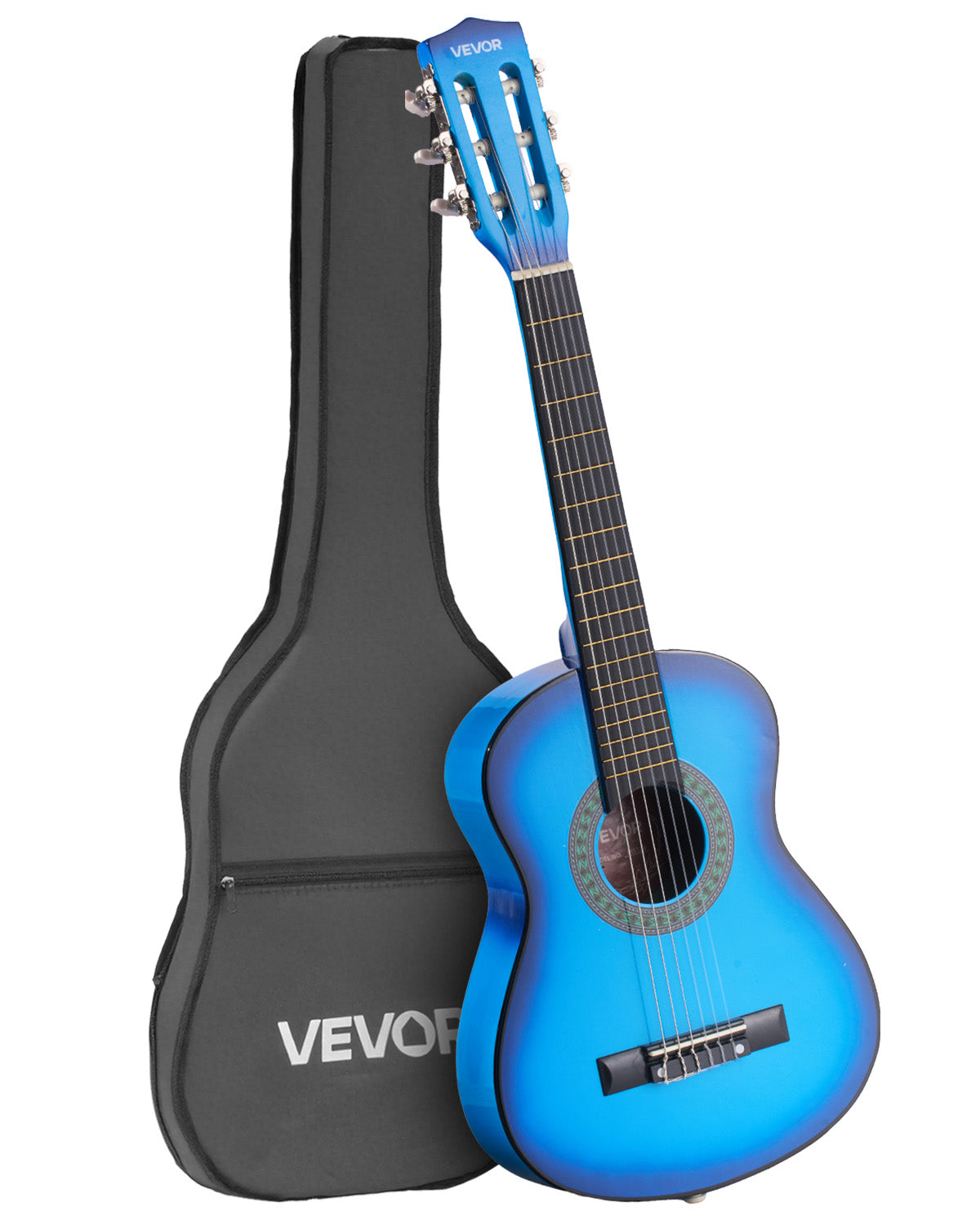 VEVOR CONCERT GUITAR 780 MM WOODEN STARTER KIT BEST FOR