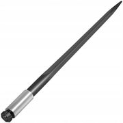 HEAVY-DUTY VEVOR LOADER TOOTH BALE SPEAR 4.5X99CM 1633KG CAPACITY BLACK