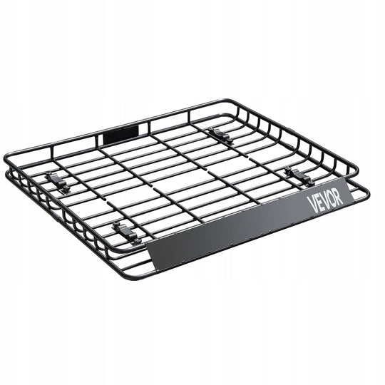 VEVOR HEAVY DUTY ROOF RACK BASKET 1095X1270X105 MM LOAD CAPACITY 68 KG