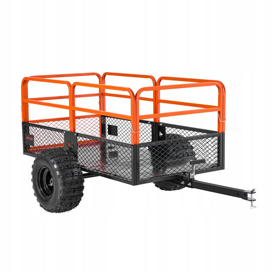 VEVOR 800KG 793L STEEL DUMP TRAILER ATV UTV PROFESSIONAL MOWER