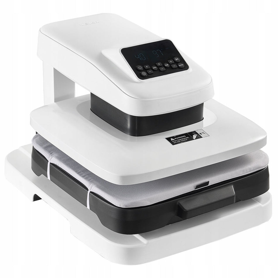 VEVOR 38X38 CM PROFESSIONAL AUTOMATIC HEAT PRESS FOR