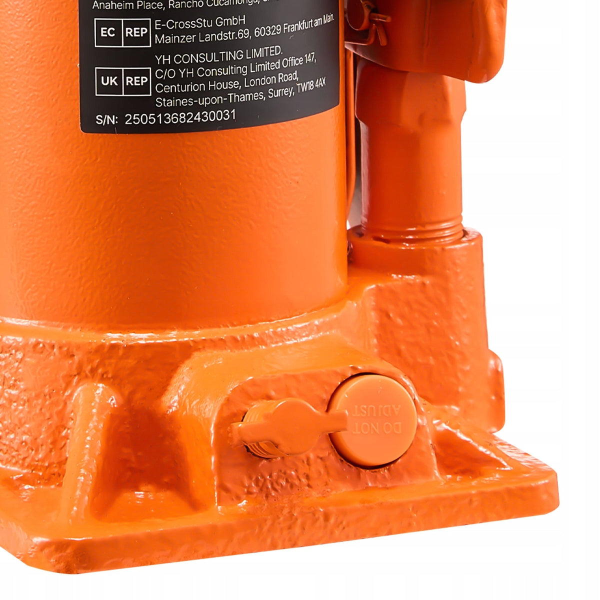 VEVOR 20T Hydraulic Bottle Jack Heavy Duty Lifting Range
