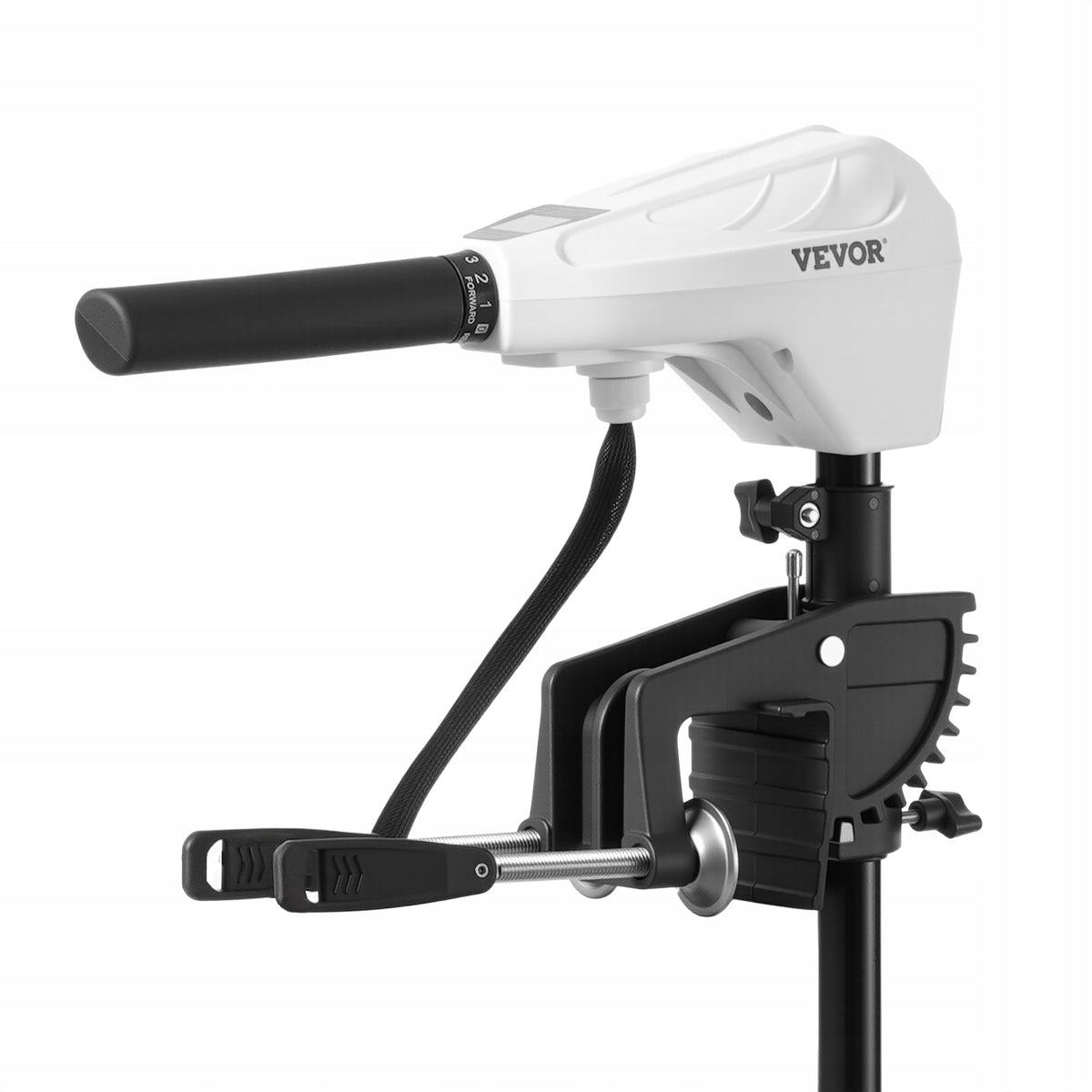 VEVOR 12V 55LBS THRUST ELECTRIC OUTBOARD MOTOR 8-SPEED ADJUSTABLE SHAFT