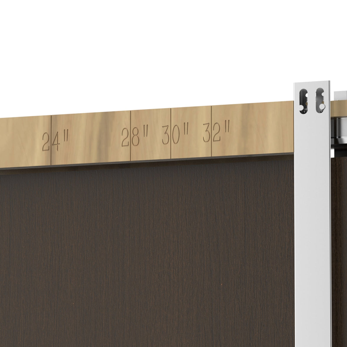 VEVOR SLIDING DOOR FRAME KIT 610-914MM SOFT CLOSE STEEL
