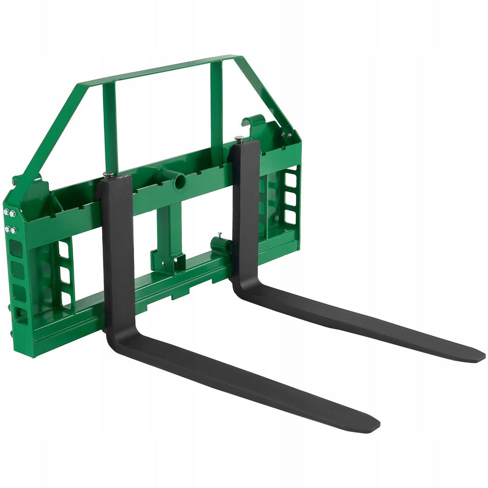 VEVOR QUICK HITCH FOR PALLET FORKS 1814 KG ADJUSTABLE JOHN DEERE FORKS