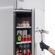 VEVOR 570L SINGLE DOOR COMMERCIAL REFRIGERATOR STAINLESS STEEL DIGITAL