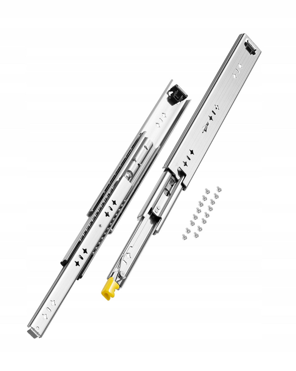 VEVOR TELESCOPIC FULL EXTENSION DRAWER SLIDES 250LBS 1 PAIR