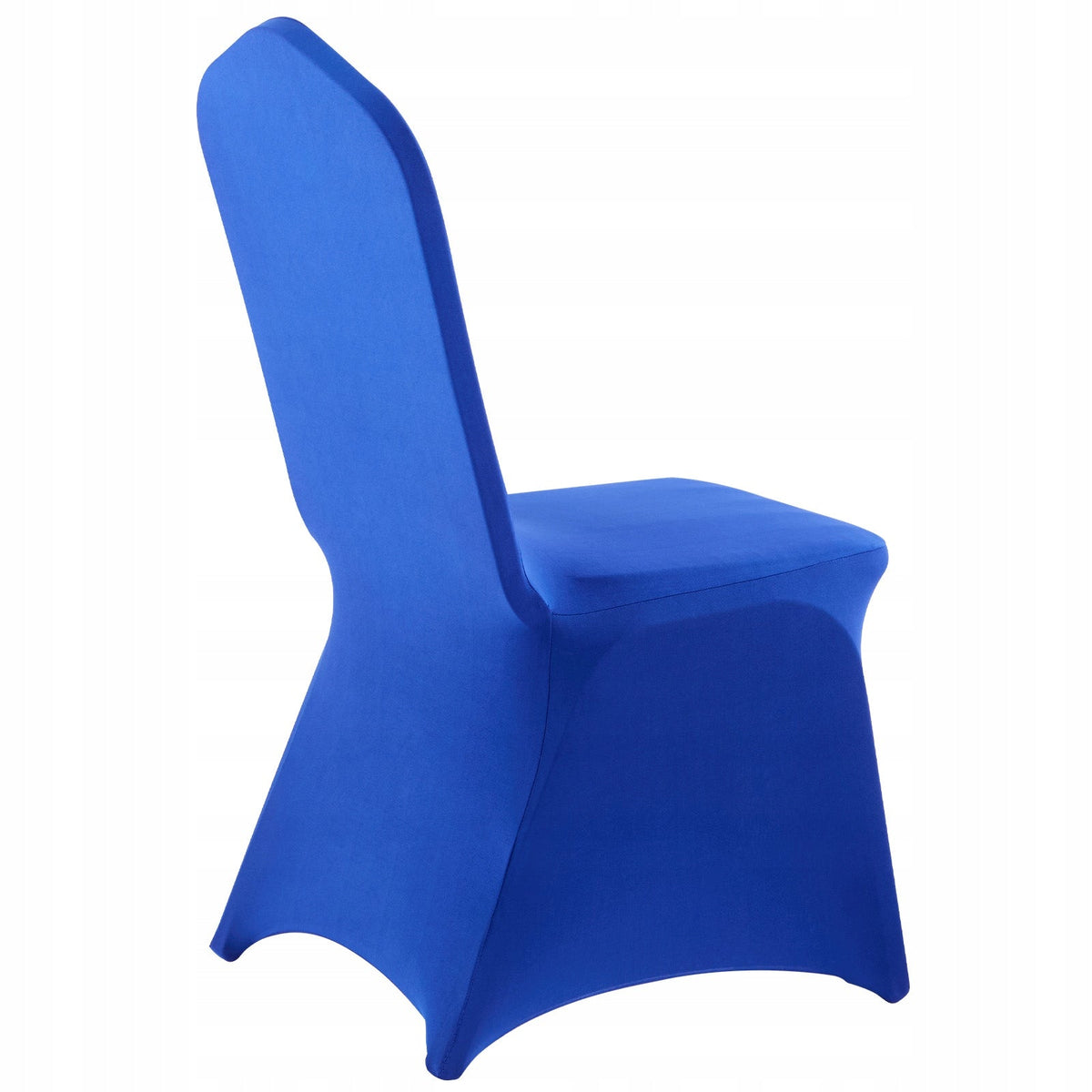 VEVOR CHAIR COVERS 50 PCS ROYAL BLUE ELASTIC WASHABLE
