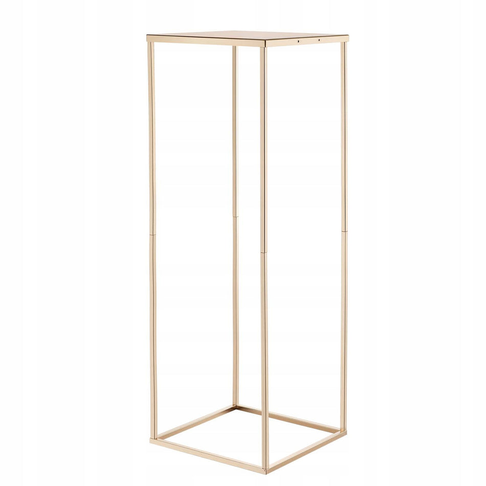 VEVOR Wedding Flower Stand 10-Piece Set 280x280x800mm Sturdy Gold