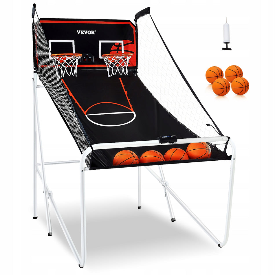 VEVOR INDOOR 2-PLAYER BASKETBALL ARCADE GAME 8 MODES STRONG CONSTRUCTION