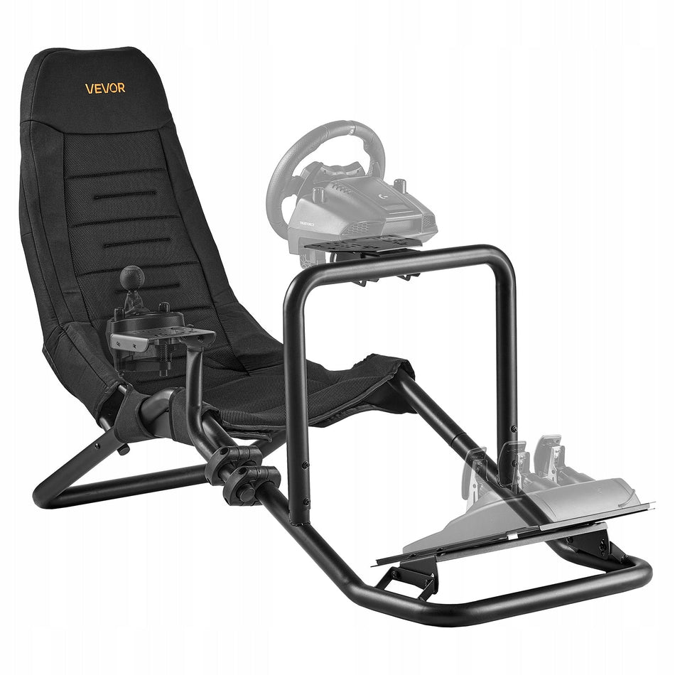 VEVOR PROFESSIONAL RACING COCKPIT STEEL STEERING WHEEL STAND