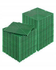 VEVOR DRAINAGE MAT 50 PCS 31X31 CM PP INTERLOCKING ANTI-SLIP PREMIUM