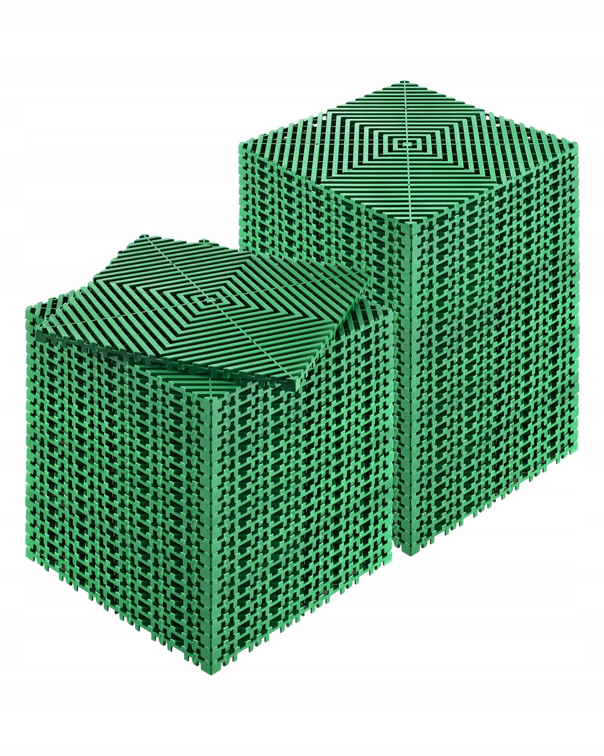 VEVOR DRAINAGE MAT 50 PCS 31X31 CM PP INTERLOCKING ANTI-SLIP PREMIUM