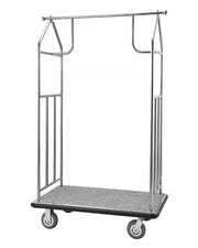 VEVOR HOTEL LUGGAGE TROLLEY 362 KG STAINLESS STEEL STRONG BEST FOR LUGGAGE