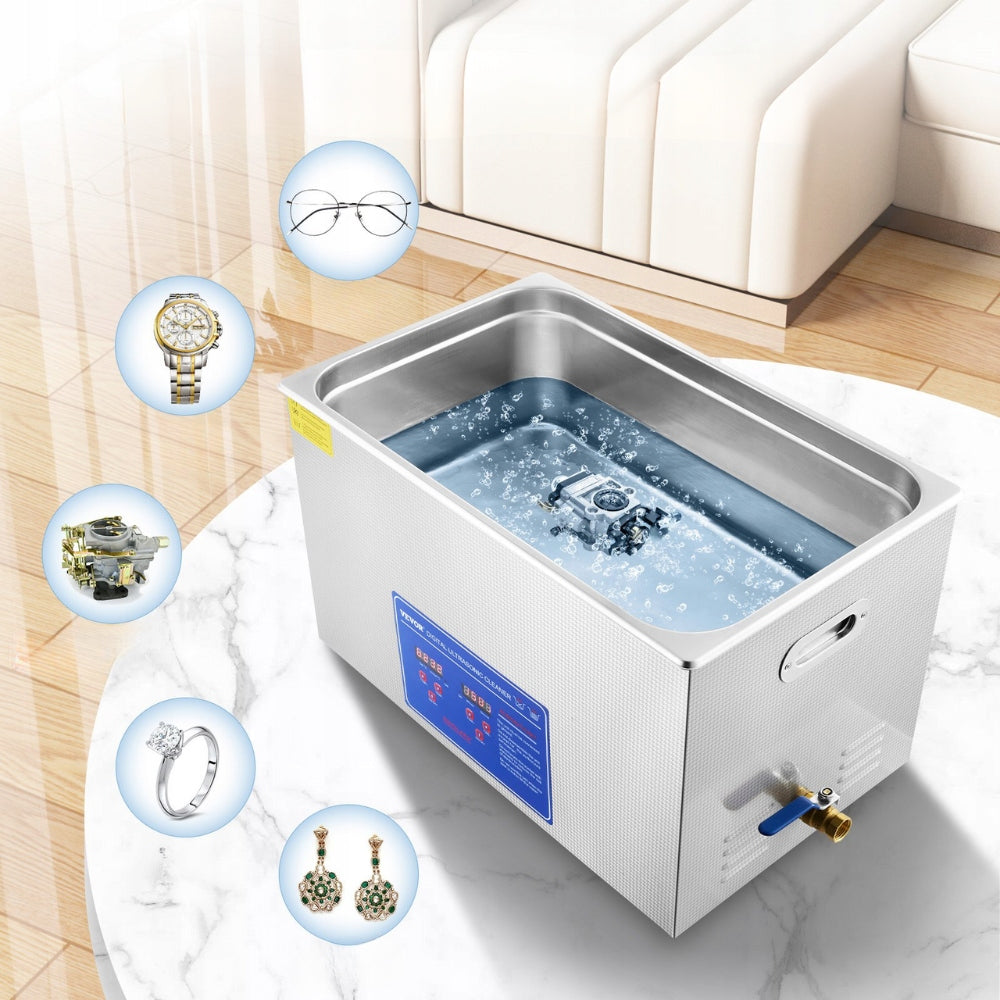 VEVOR ULTRASONIC CLEANER 600W DIGITAL ULTRASONIC WASHER 30L