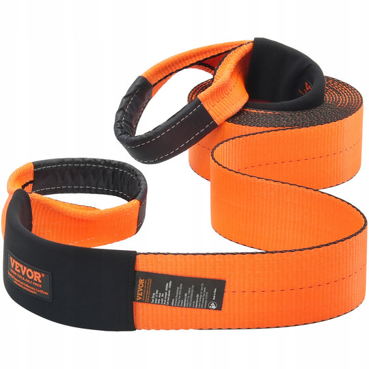 VEVOR Tow Strap 101.6 mm x 9.1 m, Heavy-Duty, 21092 kg Breaking Strength, Premium