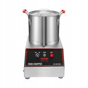VEVOR ELECTRIC VEGETABLE SLICER 1400W 17.62L STAINLESS STEEL
