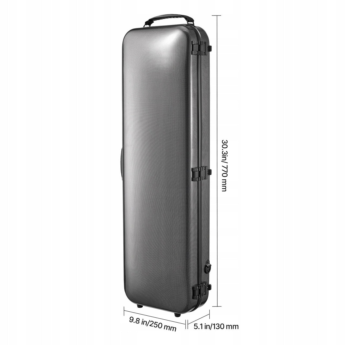 VEVOR VIOLIN CASE 4/4 FULL SIZE COMPOSITE CARBON FIBER