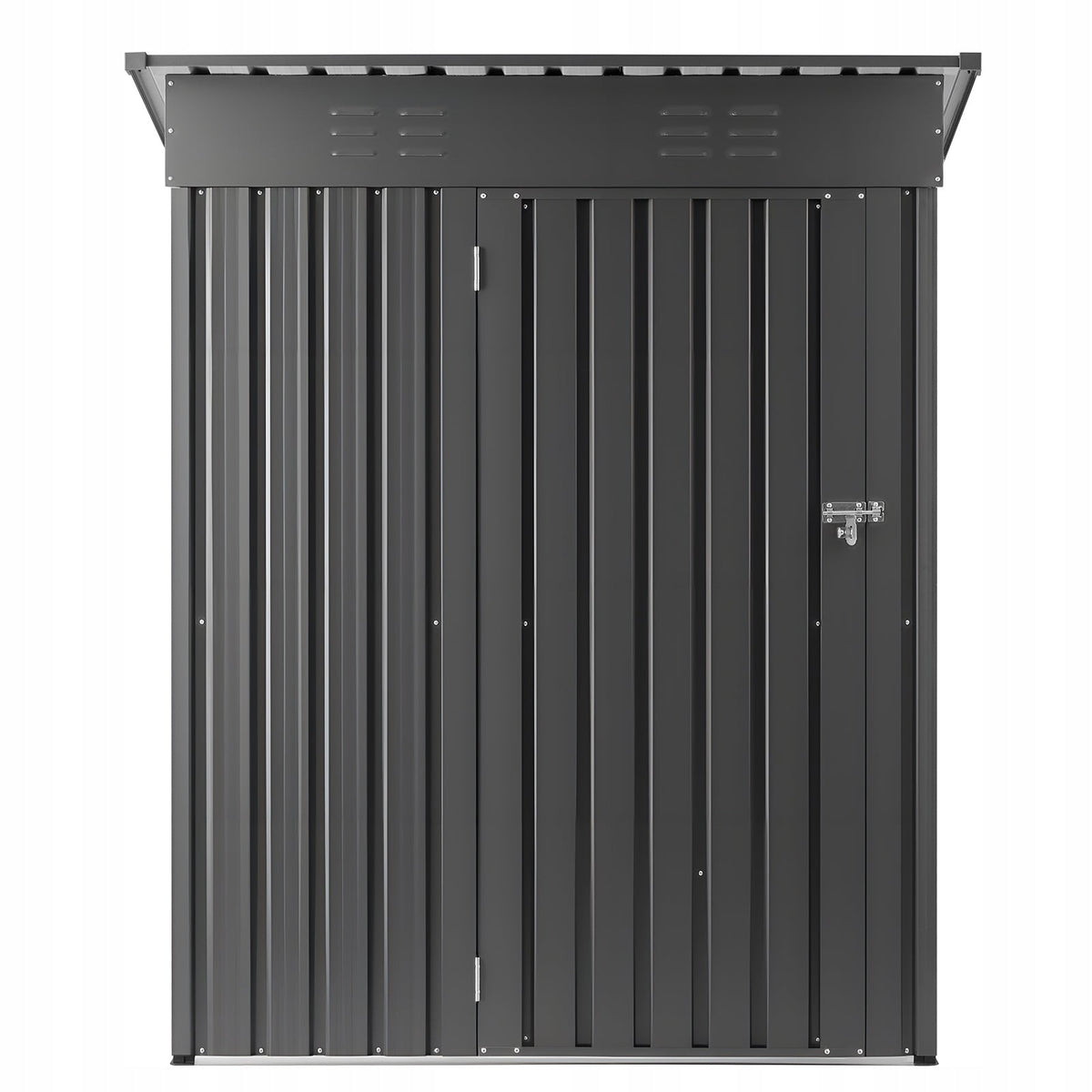 VEVOR METAL TOOL SHED LOCKABLE DOOR 1533X876X1815MM STURDY