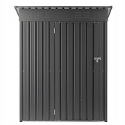 VEVOR METAL TOOL SHED LOCKABLE DOOR 1533X876X1815MM STURDY