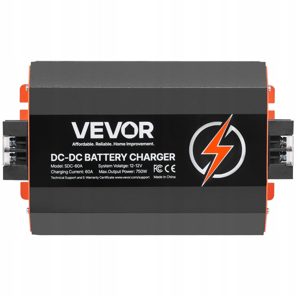 VEVOR DC TO DC BATTERY CHARGER 12V 60A 750W COMPACT POWERFUL BEST
