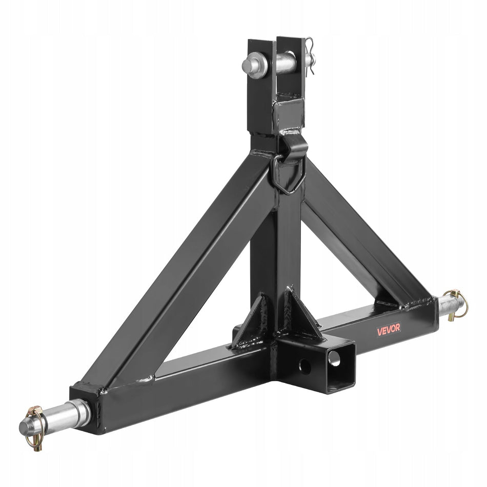 VEVOR THREE-POINT HITCH 3-POINT 2-INCH RECEIVER STRONG SOLID