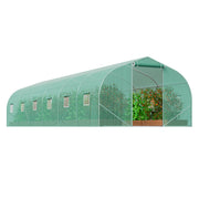 VEVOR TUNNEL GREENHOUSE 29.5X9.8X6.6 FT GALVANIZED FRAME FULL VENTILATION