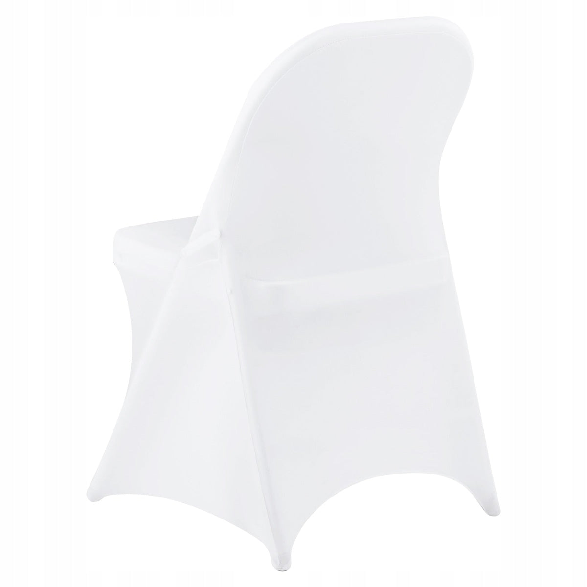 VEVOR CHAIR COVERS 150 PCS ELASTIC WHITE SPANDEX FOR WEDDINGS