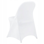 VEVOR CHAIR COVERS 150 PCS ELASTIC WHITE SPANDEX FOR WEDDINGS
