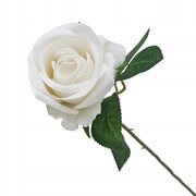 VEVOR ARTIFICIAL FLOWERS ROSES 60 PCS WHITE FLEXIBLE STEMS REALISTIC