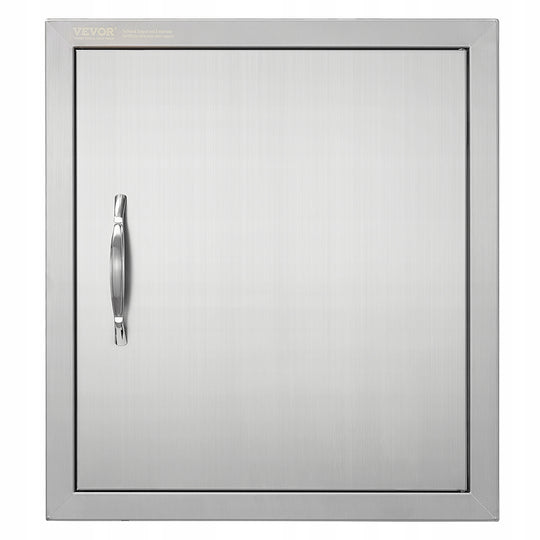 VEVOR BBQ ACCESS DOOR 457X508 MM STAINLESS STEEL STRONG SOLID