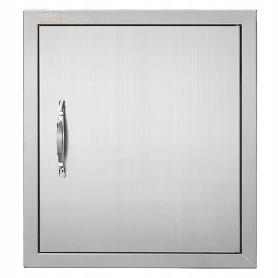 VEVOR BBQ ACCESS DOOR 457X508 MM STAINLESS STEEL STRONG SOLID