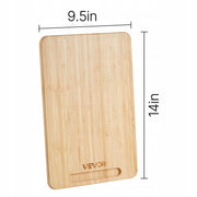 VEVOR SLIDING BOARD 356X241MM WITH RUBBER WHEELS AND HANDLE STRONG EASY