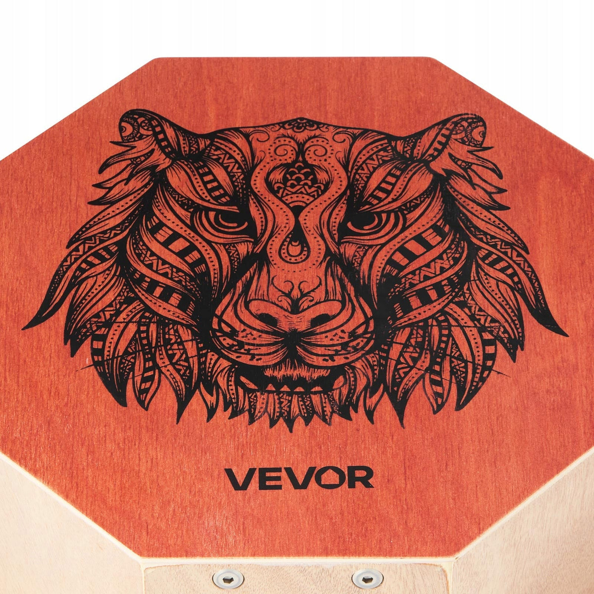 VEVOR CAJON DRUM WITH ADJUSTABLE GUITAR STRINGS BIRCH WOOD