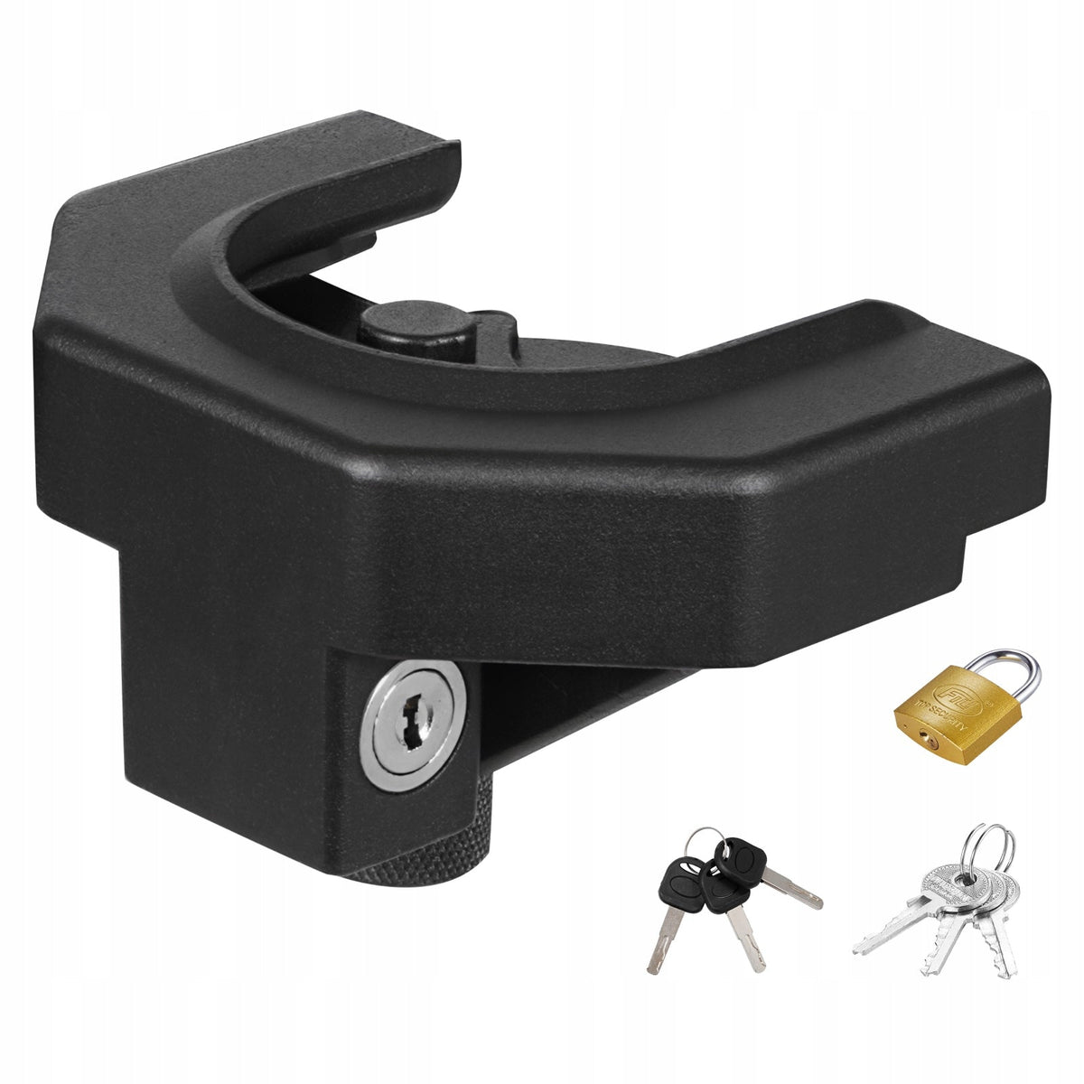 VEVOR 2-5/16 INCH TRAILER HITCH LOCK SET HEAVY DUTY COUPLER LOCK ALUMINUM