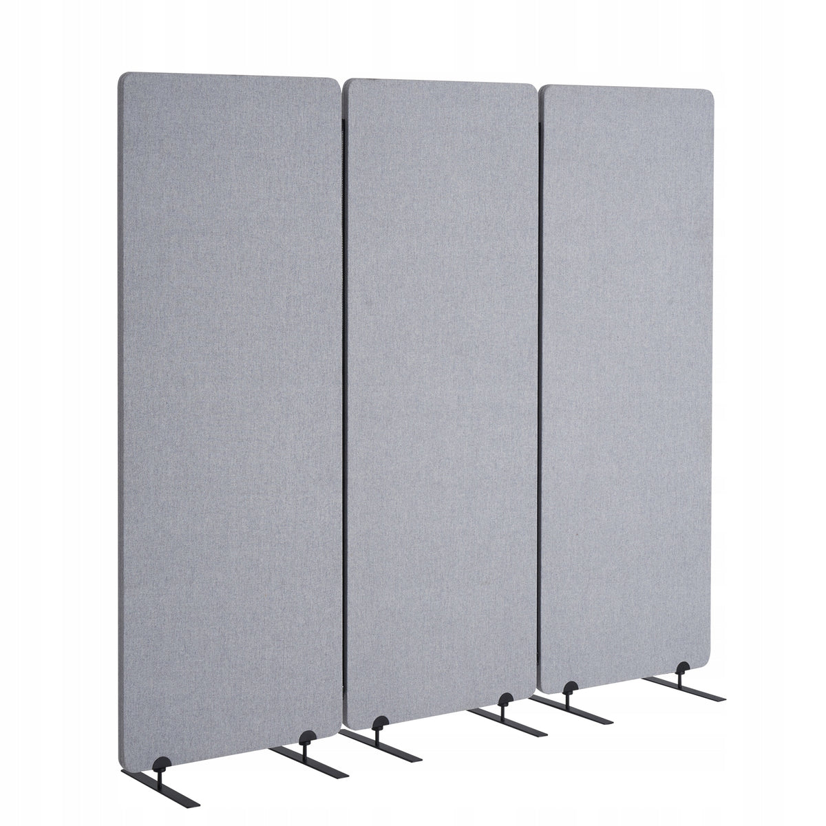 VEVOR 3-PANEL SOUNDPROOF FOLDING ROOM DIVIDER 1840X350X1655MM