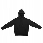 MEN'S HOODIE VEVOR SIZE M FLEECE LONG SLEEVE BLACK SOLID